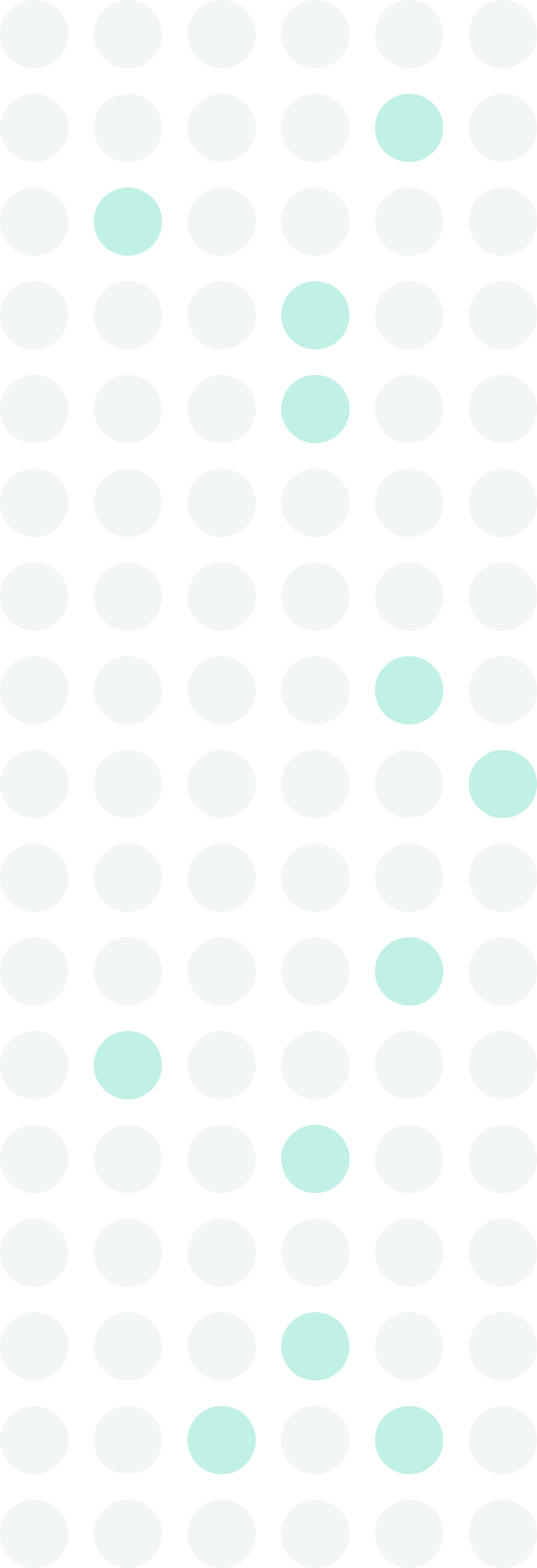 Fond points decoration